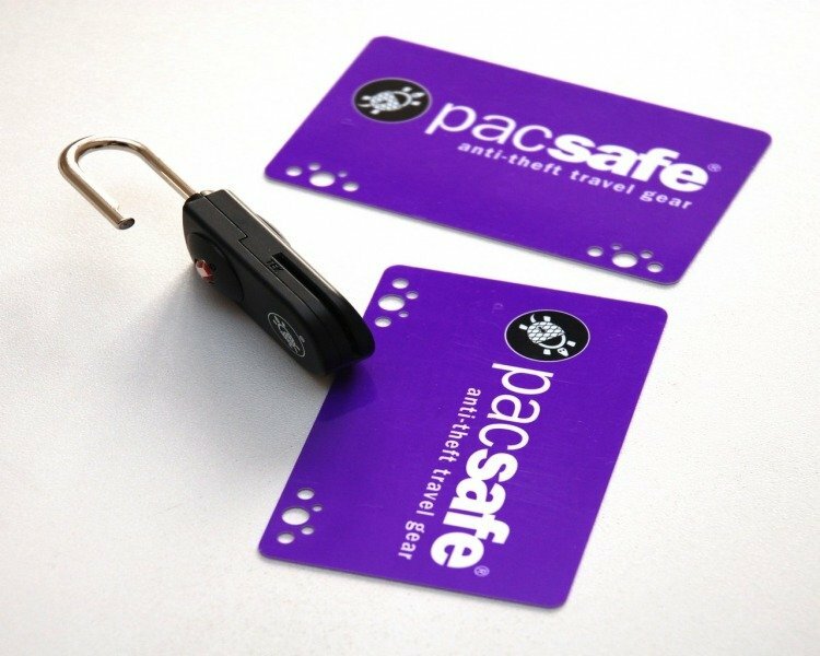 pacsafe key card lock